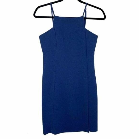 BCBGeneration NWT Dark Navy Square Neck Dress 4 - Picture 1 of 10